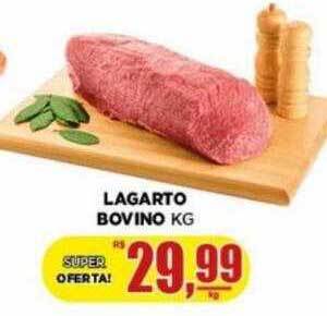 Supermercado Estrela Azul Lagarto bovino kg oferta