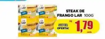Supermercado Estrela Azul Steak de frango lar oferta
