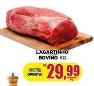 Supermercado Estrela Azul Lagartinho bovino kg oferta