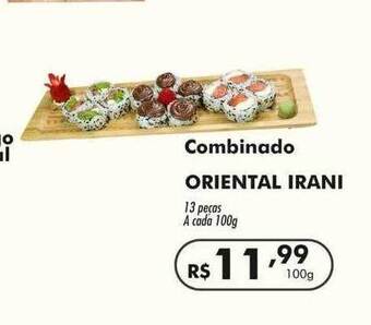 Irani Supermercados Combinado oriental irani oferta