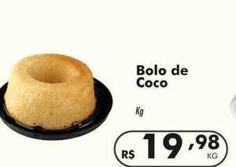 Irani Supermercados Bolo de coco oferta