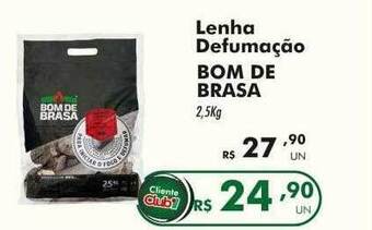 Irani Supermercados Lenha defumação bom de brasa oferta