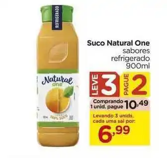 Carrefour Suco Natural One Leve 3 Pague 2 900ml oferta