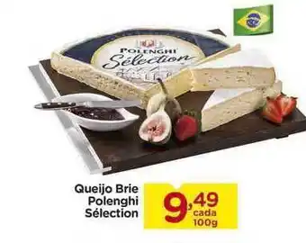 Carrefour Queijo Brie Polenghi Sélection 100g oferta