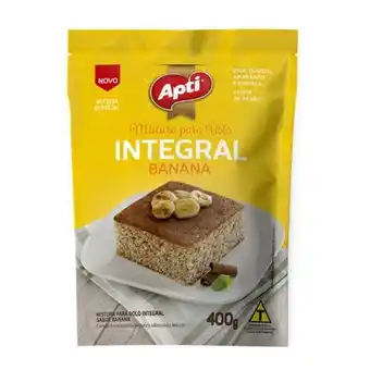 Rede Top Mistura para bolo apti banana integral sachê 400g oferta