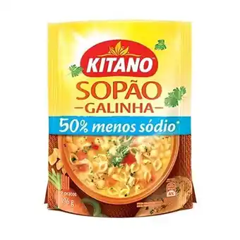 Sopão galinha com macarrão e legumes kitano 196g