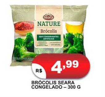 Brócolis seara congelado