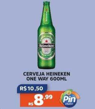 Pinheiro Supermercado Cerveja heineken one way oferta