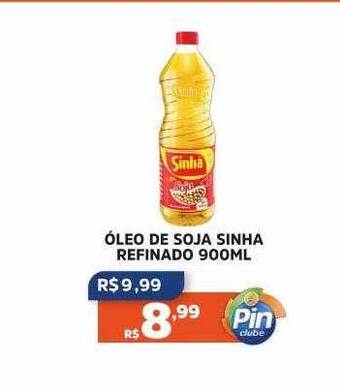 Pinheiro Supermercado Óleo de soja sinha refinado oferta