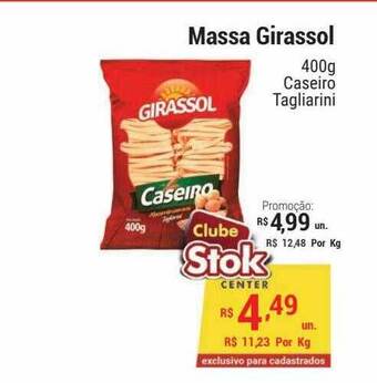 Stok Center Massa girassol oferta