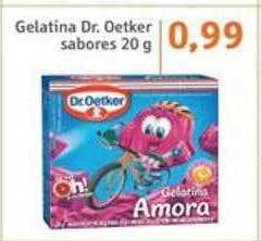Sonda Gelatina dr. oetker sabores oferta