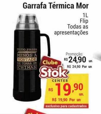 Garrafa térmica mor