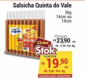 Stok Center Salsicha quinta do vale oferta