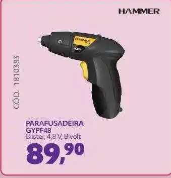 Telhanorte Hammer parafusadeira gypf48 oferta