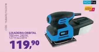Lixadeira orbital novipro