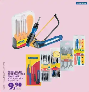 Telhanorte Feirina de ferramentas manuais oferta