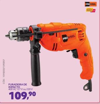 Telhanorte Furadeira de impacto prosteel oferta