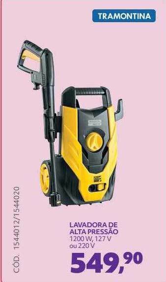 Telhanorte Lavadora de alta-pressão tramontina oferta