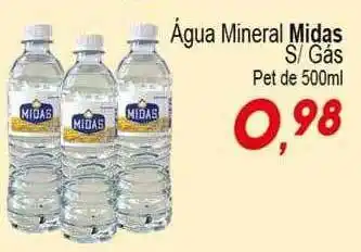 Villefort Atacadista Água mineral midas s gás oferta