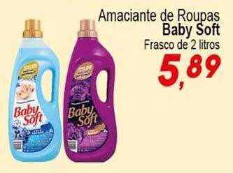 Amaciante de roupas baby soft