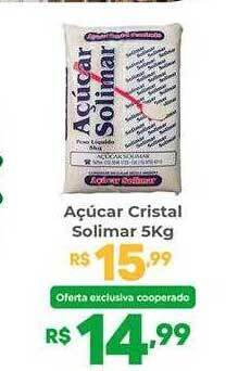 Açúcar cristal solimar