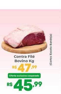 Coocerqui Contra filé bovino kg oferta
