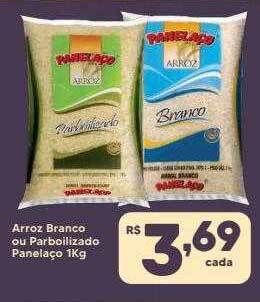 Rede uniforça Arroz branco ou parboilizado panelaço oferta