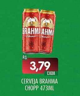 Cerveja brahma chopp