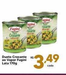 Dueto crocante ao vapor fugini