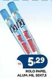 Bramil Supermercados Rolo papel alum. mil oferta