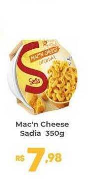 Coocerqui Mac'n cheese sadia oferta