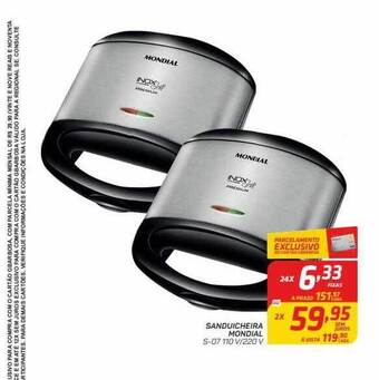 GBarbosa Sanduicheira mondial oferta