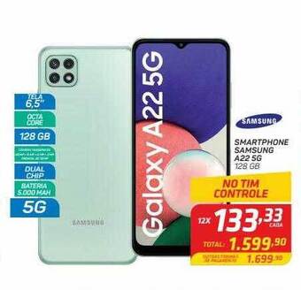 GBarbosa Smartphone samsung a22 5g 128gb oferta
