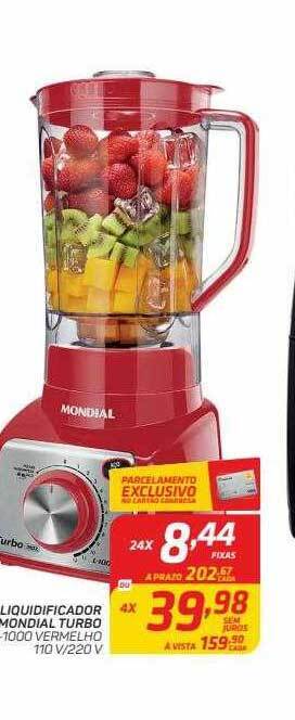 GBarbosa Liquidificador mondial turbo oferta