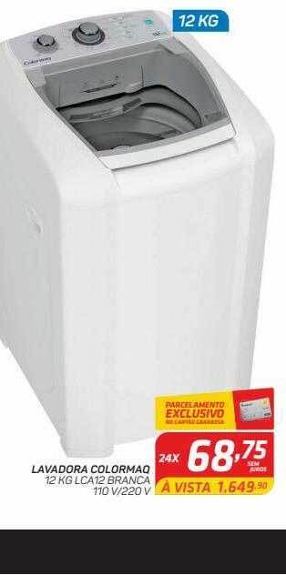 GBarbosa Lavadora colormaq 12kg oferta