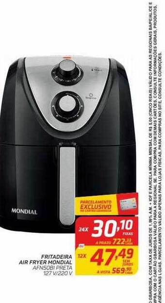 GBarbosa Fritadeira air fryer mondial oferta