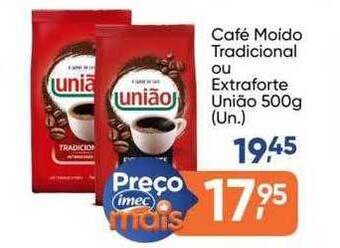 Imec Supermercados Café moido tradicional ou extraforte união oferta