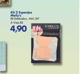 Grupo Formosa Kit 2 Esponjas Meily's oferta