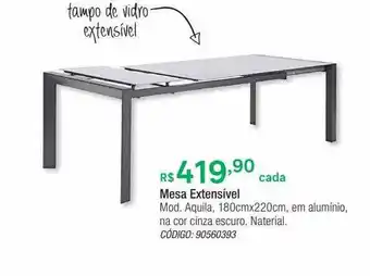 Leroy Merlin Mesa extensivel oferta