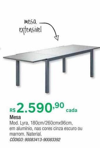 Leroy Merlin Mesa oferta