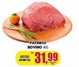 Supermercado Estrela Azul Patinho bovino kg oferta
