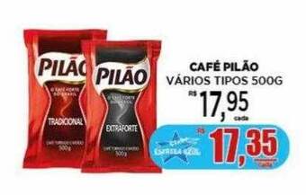 Supermercado Estrela Azul Café pilão vários tipos oferta