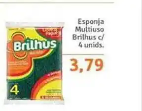 Esponja multiuso brilhus c 4