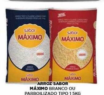 Supermercado Estrela Azul Arroz sabor máximo branco ou parboilizado tipo 1 oferta