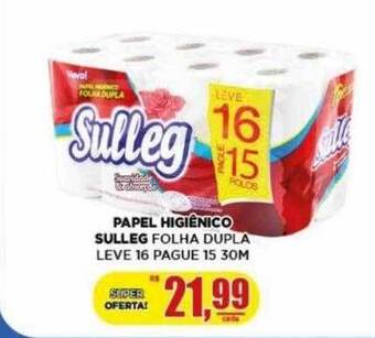 Supermercado Estrela Azul Papel higiênico sulleg folha dupla oferta