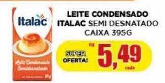 Supermercado Estrela Azul Leite condensado italac semi desnatado caixa oferta