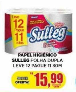 Supermercado Estrela Azul Papel higiênico sulleg folha dupla oferta