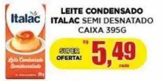 Supermercado Estrela Azul Leite condensado italac semi desnatado caixa oferta