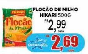 Supermercado Estrela Azul Flocão de milho hikari oferta