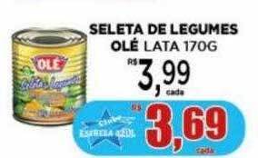 Supermercado Estrela Azul Seleta de legumes olé lata oferta